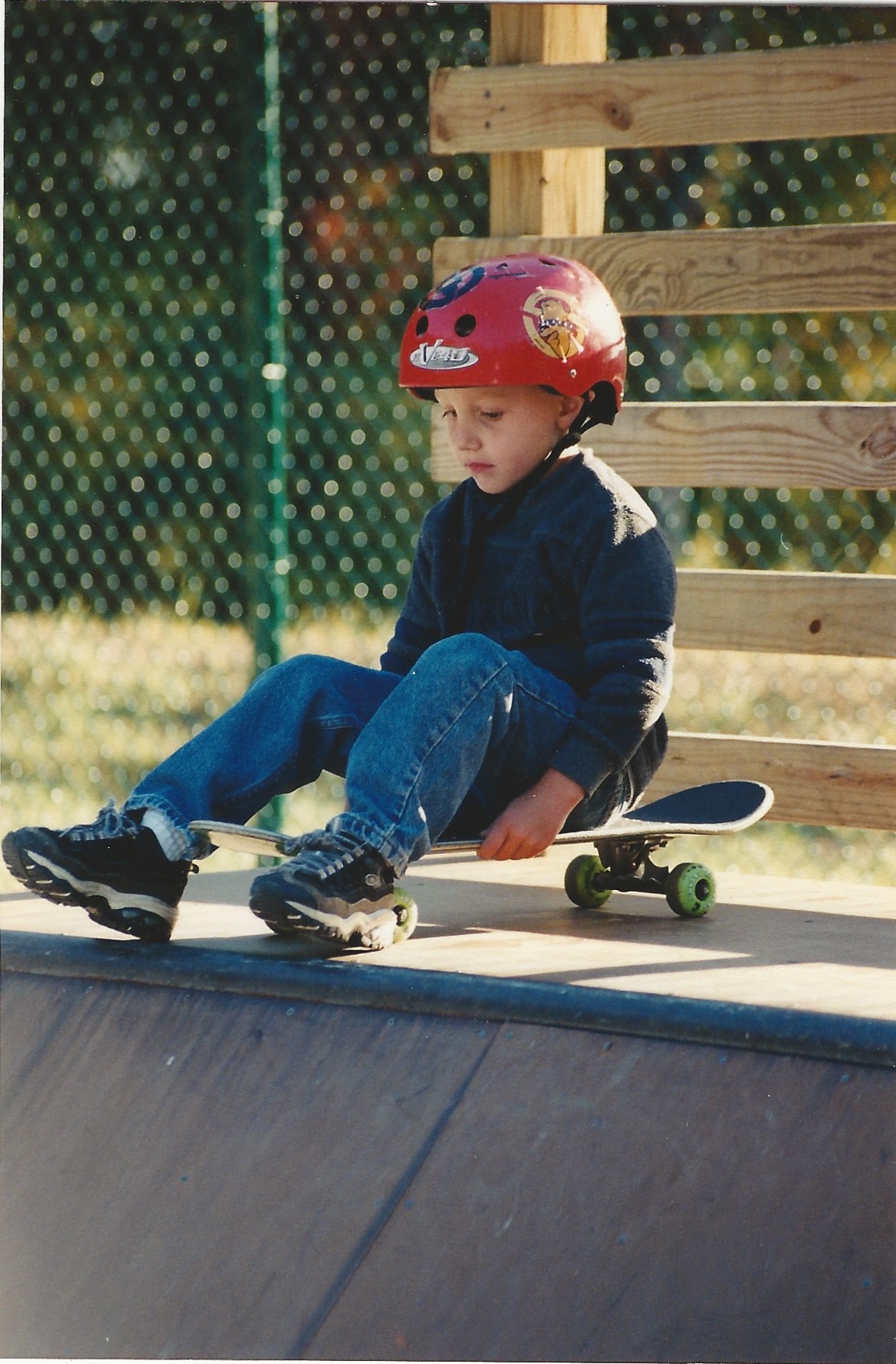 Austin Hunter Sparks at 5 years old — the spark that started it all