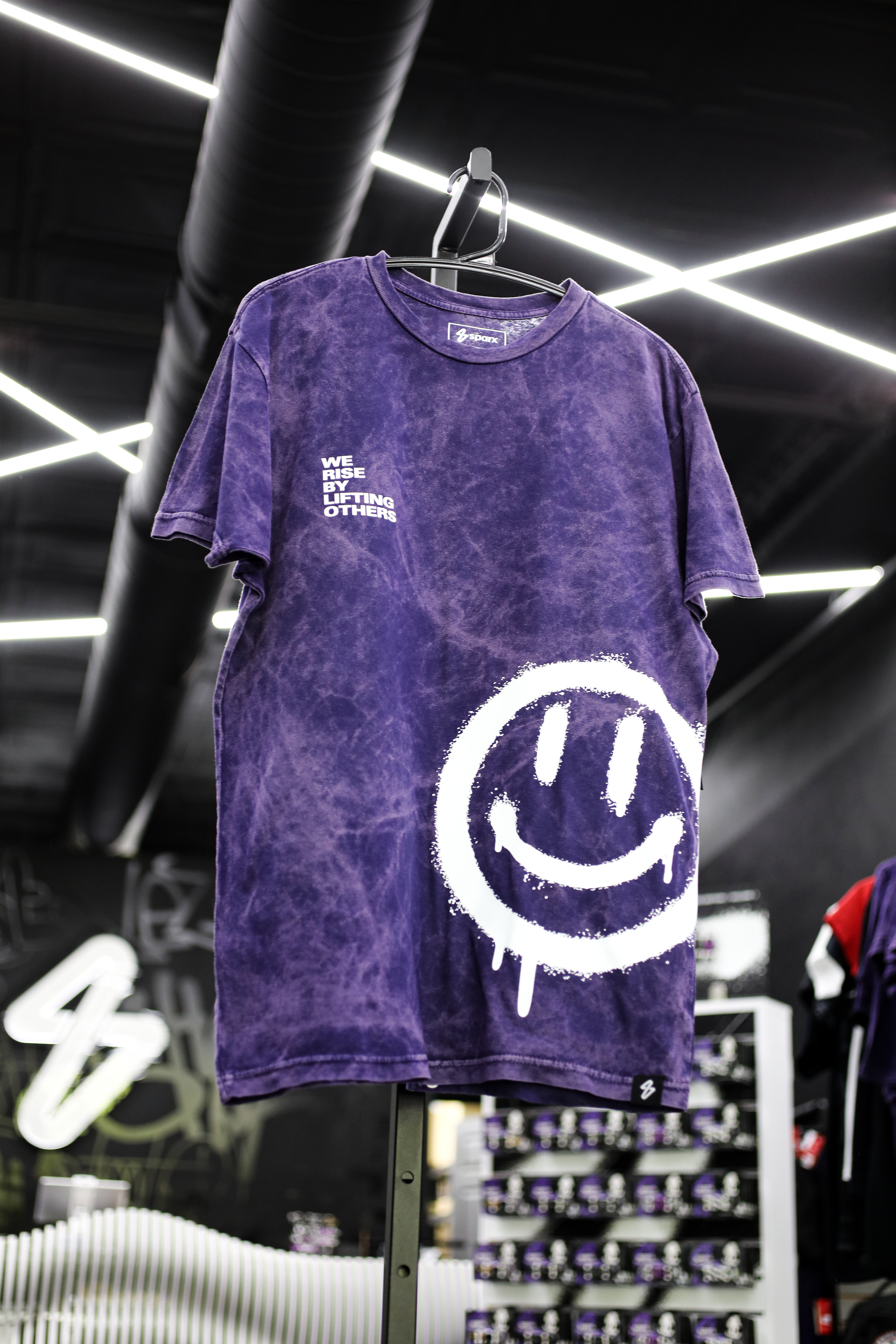 SPARX Board Co. merchandise display in store